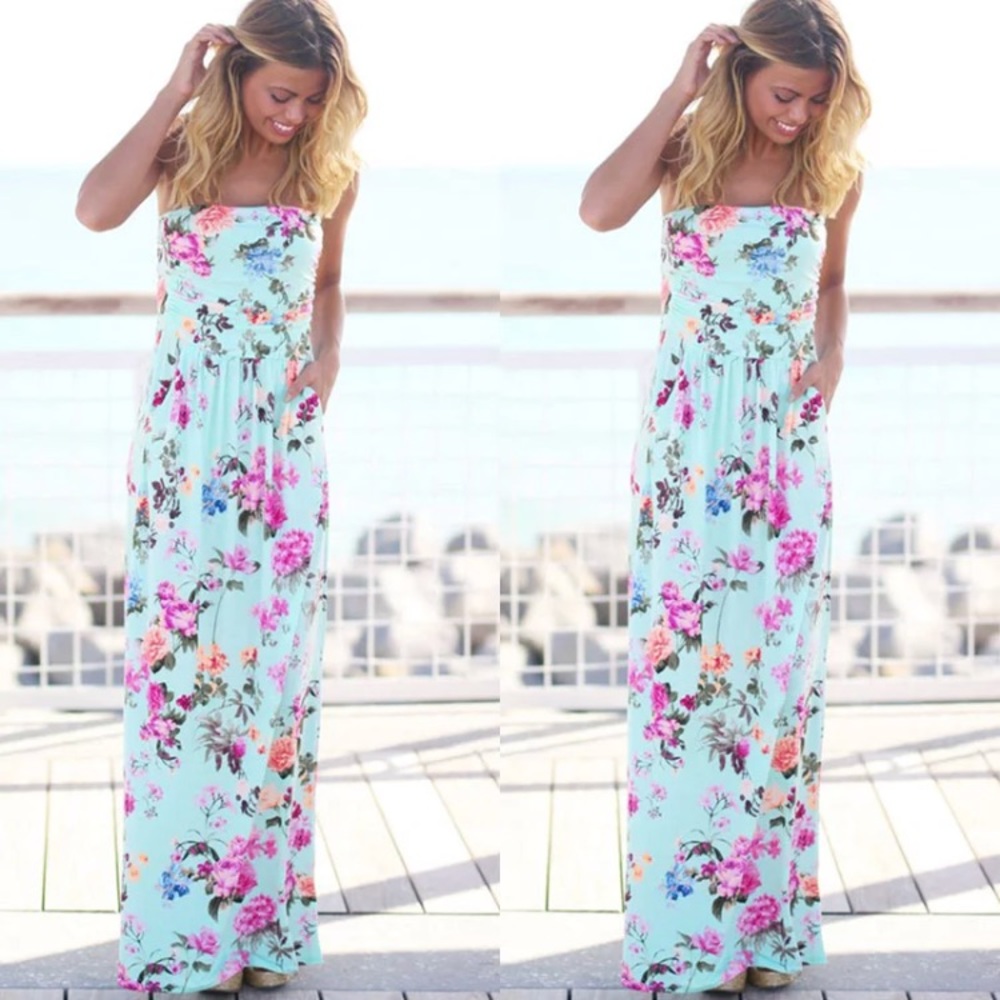 ⭐️  Floral maxi dress ⭐️